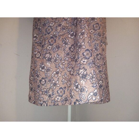 5/$25 60s Size A6 Muumuu House Coat Robe Dress MOD Flower Power Pockets Nightie - Picture 6 of 12